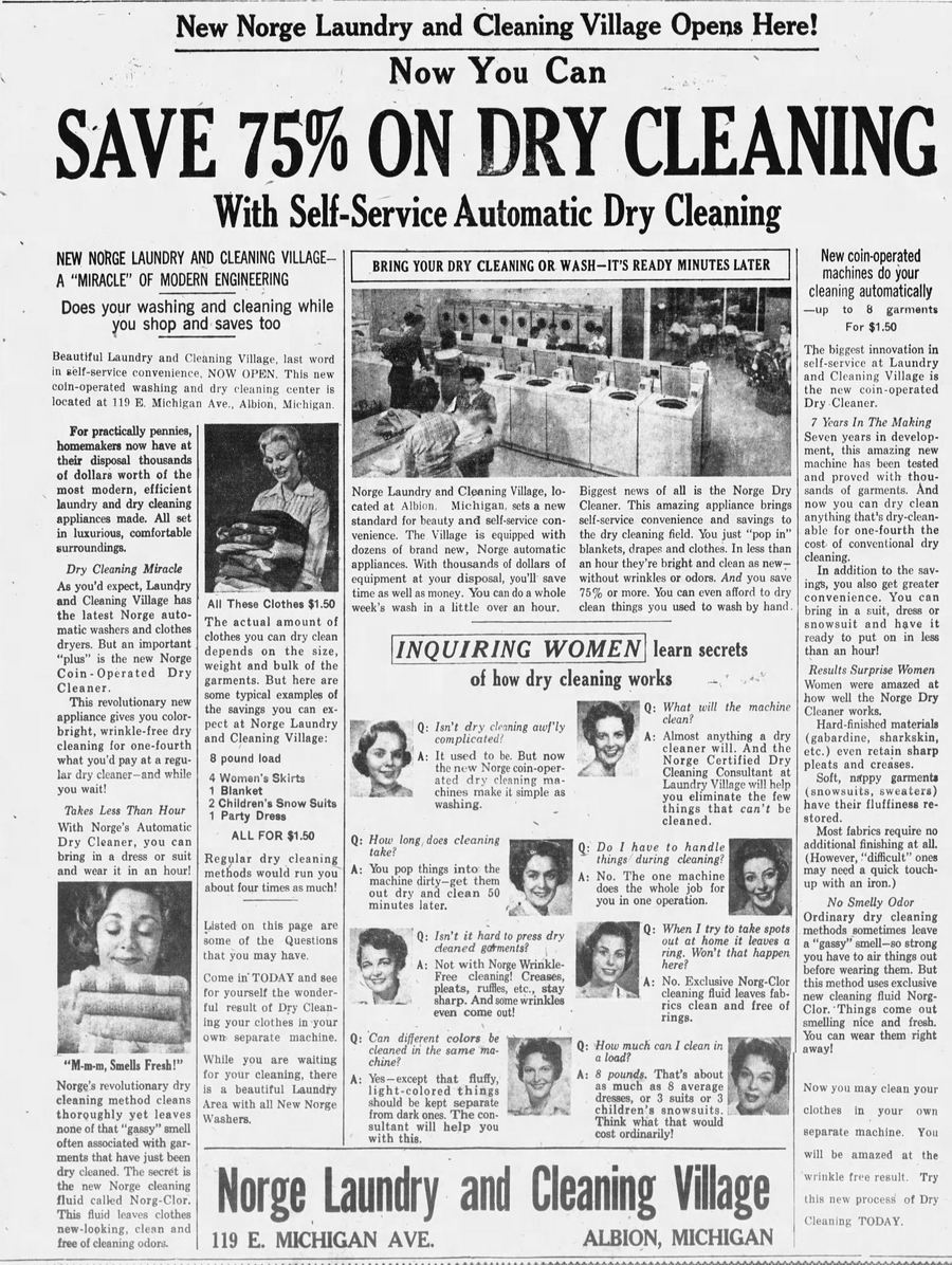 Norge Village - Dec 22 1960 Article From Homer